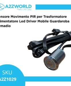Alternative view of Sensore Movimento PIR per Trasformatore Alimentatore Led Driver Mobile Guardaroba Armadio