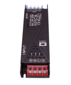 Alimentatore Trasformatore 24V Push Dimmer, Dimmerabile Con Pulsante NO (10-100%), Memoria Dopo Blackout, Spegnimento Soft, 2 Uscite, Input 220V IP20, Disponibili 100W 200W 300W 400W (200W)