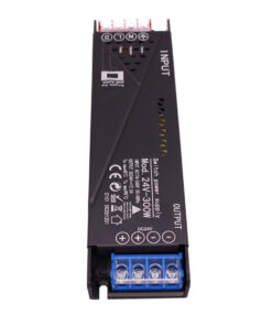 Alimentatore Trasformatore 24V Push Dimmer, Dimmerabile Con Pulsante NO (10-100%), Memoria Dopo Blackout, Spegnimento Soft, 2 Uscite, Input 220V IP20, Disponibili 100W 200W 300W 400W (300W)
