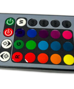 Mini Telecomando IR Infrarosso Universale Con 24 Tasti Pila Bottone CR2025 Inclusa