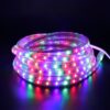 Bobina Striscia Led 220V RGB Impermeabile IP67 Interno Esterno 1 Metro RGB Statico
