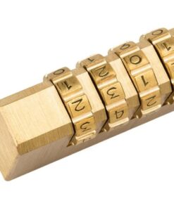 Alternative view of 2 Pezzi Lucchetti a Combinazione 3 Cifre Altezza Anello 20mm per Valigia Zaino Armadietto