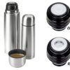 Bottiglia termica in acciaio inox 750 ml, borraccia per bevande calde e fredde