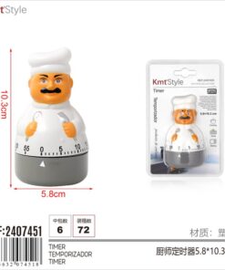Timer Da Cucina Forma Cuoco 5,8X10,3cm
