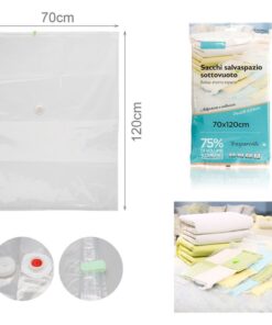 Alternative view of 6 Pezzi Sacchetti Buste Sottovuoto Vestiti Trasparente 70X120cm