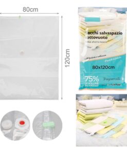 Alternative view of 6 Pezzi Sacchetti Buste Sottovuoto Vestiti Trasparente 80X120cm