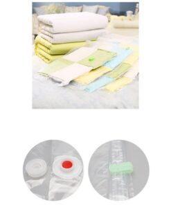 6 Pezzi Sacchetti Buste Sottovuoto Vestiti Trasparente 100X130cm