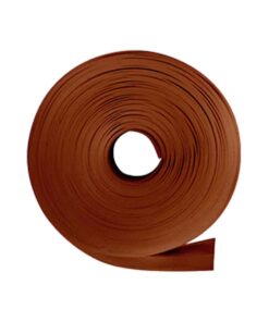 Paraspifferi Guarnizione Adesiva per Porte 3 Metri x 25mm Isolante Termico e Antispiffero Colore Marrone