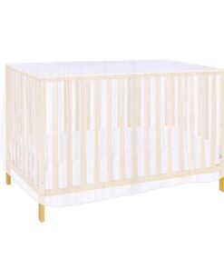 Zanzariera Universale Per Culla Lettino Neonato Misura 70X140X70cm Bianco