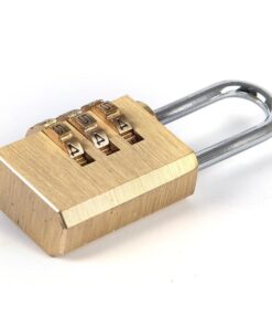 Lucchetto A Combinazione A 3 Cifre Altezza Anello 20mm Per Valigia Zaino Armadietto Casetta