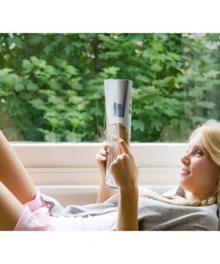 Zanzariera Finestra Nera Adesiva Con Nastro In Velcro Misura 150X220cm