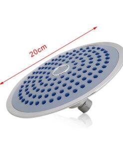 Alternative view of Soffione Doccia A Pioggia Rotondo Da 190mm Testa Doccia Tonda ad Alta Pressione Cromato