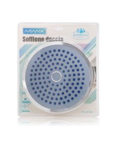 Soffione Doccia A Pioggia Rotondo Da 190mm Testa Doccia Tonda ad Alta Pressione Cromato
