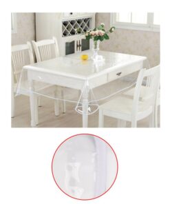 Alternative view of Tovaglia PVC Impermeabile Trasparente Rettangolare 140X240cm
