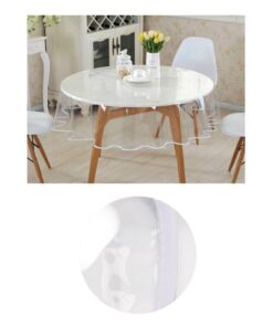 Alternative view of Tovaglia PVC Impermeabile Trasparente Rotonda Diametro 140cm
