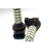Coppia 2 Lampade Led H8 H11 Con 68 Smd 3528 Colore Rosso 12V 2W Per Fendinebbia
