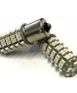 Coppia 2 Lampade Led BA15S 1156 P21W Con 68 Smd 3528 Colore Rosso 12V 2W