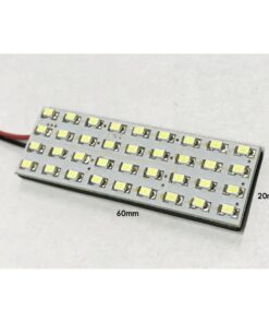 Pannello Plafoniera Lampada Led 12V Con 36 Smd 3014 Bianco Freddo 6000K Per Luci Abitacolo Cassone Furgone Camper