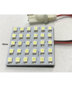 Pannello Plafoniera Lampada Led 12V Con 36 Smd 3528 Colore Rosso Per Luci Abitacolo Cassone Furgone Camper