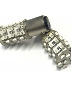 Alternative view of Coppia 2 Lampade Led BAY15D 1157 P21/5W Con 39 Smd 3528 Colore Rosso 2V 2W