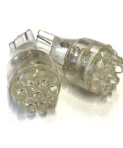 Coppia 2 Lampade Led T10 T15 Con 9 Led F3 Colore Blue Blu 12V 0,2W