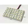 Pannello Plafoniera Lampada Led 12V 5W Con 48 Smd 3014 Colore Rosso Red 49X26mm