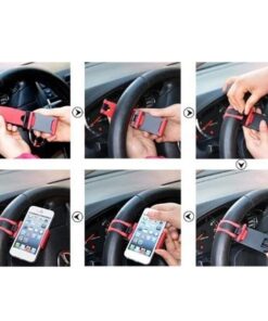 Porta Cellulare Volante Auto Supporto Telefono Universale Per Smartphone Con Larghezza Fino a 84mm