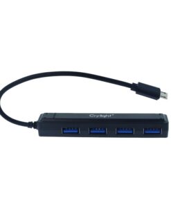 HUB USB 4 Porte Da Micro USB Cavo 15cm