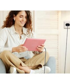 Caricatore USB C 25W Nero Caricabatterie PD Ricarica Ultra Rapida 5V 3A 9V 2,77A