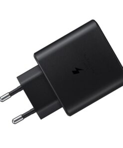 Caricatore USB C 25W Nero Caricabatterie PD Ricarica Ultra Rapida 5V 3A 9V 2,77A