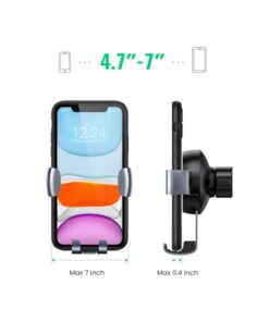 Alternative view of Porta Cellulare Supporto Smartphone per Auto Universale Colore Nero Rotazione 360 Gradi