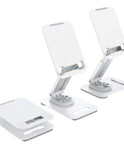Supporto per Tablet Universale Girevole 360° Bianco
