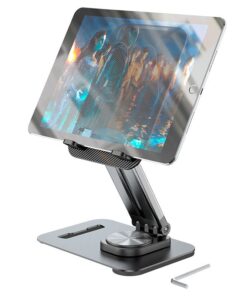 Supporto per Tablet Universale Girevole 360° Nero