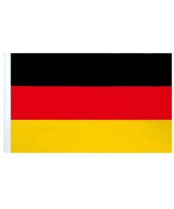 Bandiera Tedesca Germania 145X90cm In Tessuto Poliestere Con Passante Per L'Asta