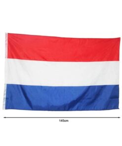 Bandiera Olandese Olanda 145X90cm In Tessuto Poliestere Con Passante Per L'Asta