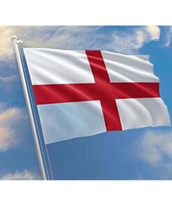 Alternative view of Bandiera Inglese Inghilterra UK GB 145X90cm In Tessuto Poliestere Con Passante Per L'Asta