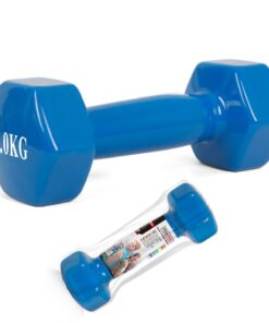 Ghisa Manubrio per Palestra Ricoperto di Gomma 6 Kg