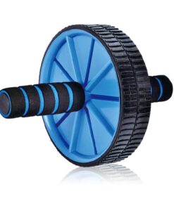 Rotella Rullo Workout Convertibile Ruote Doppie Dentate e Tappetino Per Esercizi Incluso Colore Assortito