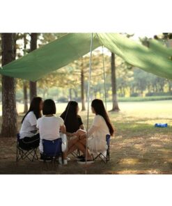 Sedia Pieghevole con Sacca 35x35xH58 cm, Sedia da Pesca