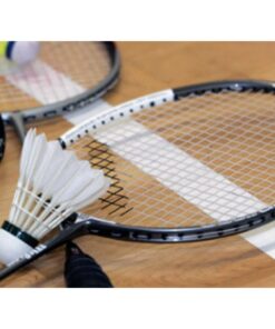 2 Pezzi Racchette Badminton Pezzo Unico Senza Saldatura Colore Assortito