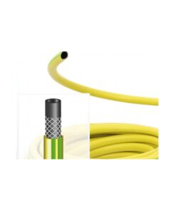 Tubo Irrigazione 3 Strati In PVC Retinato 1/2'' 12,5mm 20 Metri Tubo Flessibile da Giardino Uso Professionale