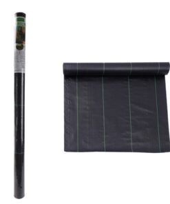 Telo Pacciamatura Antierba Traspirante 1X10M, Permeabile all’Acqua, in PP Resistente ai Raggi UV, Facile da Tagliare e Installare, Protezione Ecologica contro le Erbacce