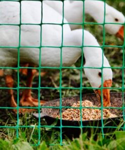 Rete Metallica Plasticata Verde 0,5X10M Per Recinzione Giardino