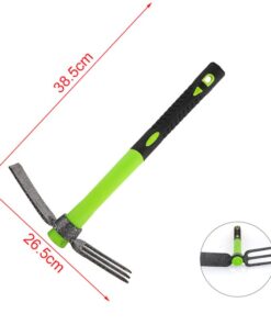 Alternative view of Zappa 2 Punte da Giardino con Rastrello Tridente Manico Antiscivolo Lunghezza 38.5cm x 26.5cm Attrezzi da Giardinaggio