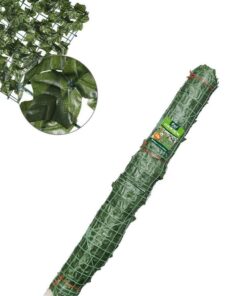 Alternative view of Siepe Finta Artificiale Rete Recinzione 1MX3M Con Foglie di Patate Dolce