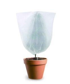6 Pezzi Telo Protettivo Antigelo in TNT per Piante Resistente e Stabile Ideale per Protezione dal Freddo e Intemperie 80x60cm