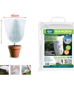 6 Pezzi Telo Protettivo Antigelo in TNT per Piante Resistente e Stabile Ideale per Protezione dal Freddo e Intemperie 80x60cm