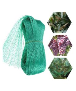 Rete Anti Uccelli 4X12m Rete da Giardino Verde Proteggere Piante Frutta Fiori Alberi