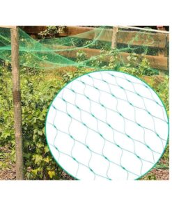 Rete Anti Uccelli 4X12m Rete da Giardino Verde Proteggere Piante Frutta Fiori Alberi