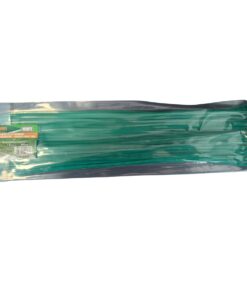 100 Fascette Plastica Verde Giardinaggio 2.8X300mm
